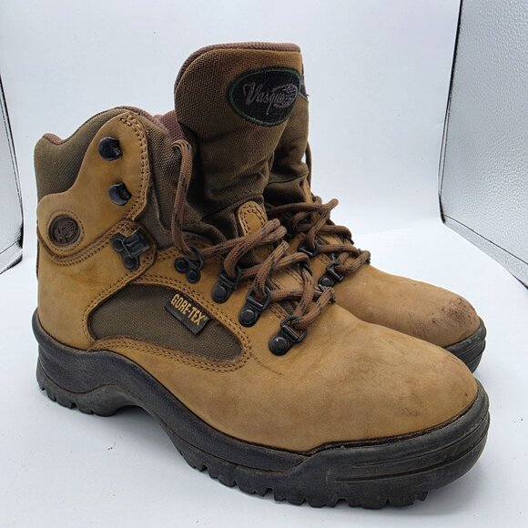 Vasque Skywalk GTX Womens Size 7 Brown Hiking Boots Outdoors Camping Outdoors - Picture 1 of 15